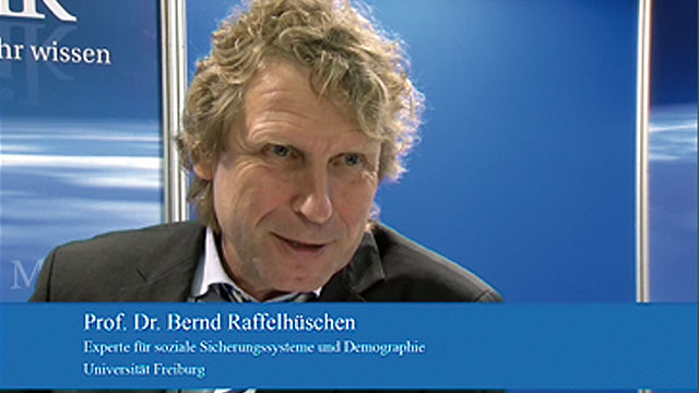 Interview mit Professor Dr. Bernd Raffelhüschen 58. EUHA-Kongress