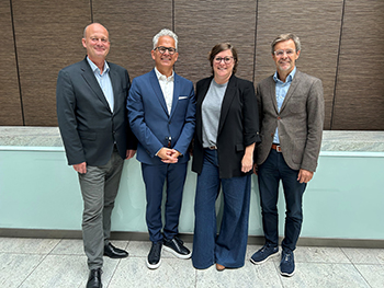 Foto: Gruppenfoto des neuen Vorstands des Bundesverbands der Hörsysteme-Industrie e. V. (BVHI)