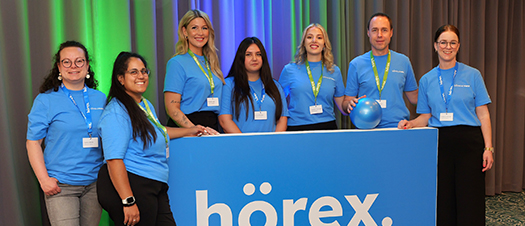 Das Team von hörex